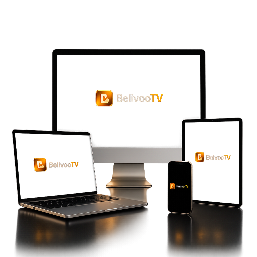 BelivooTV sur plusieurs appareils modernes