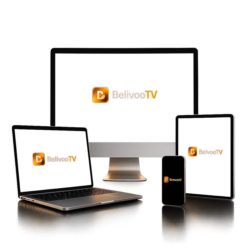 BelivooTV sur télévision, ordinateur, tablette et smartphone